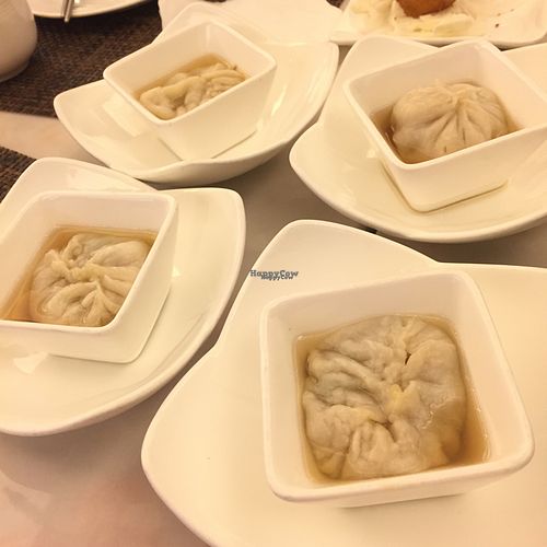 Soup dumplings at ChangLe in Hong Kong Island