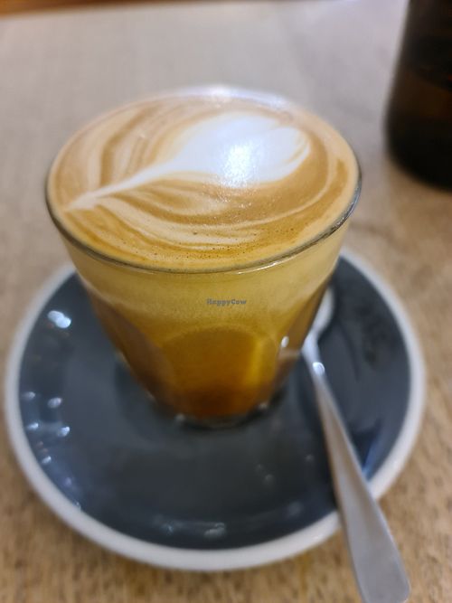 Almond milk latte at Heal.Thy Self Co in Yarraville