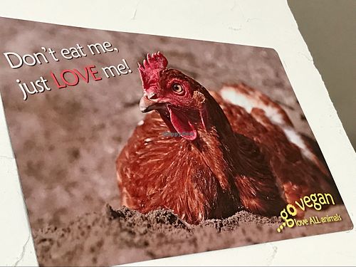 poster at Vegansky in Dortmund