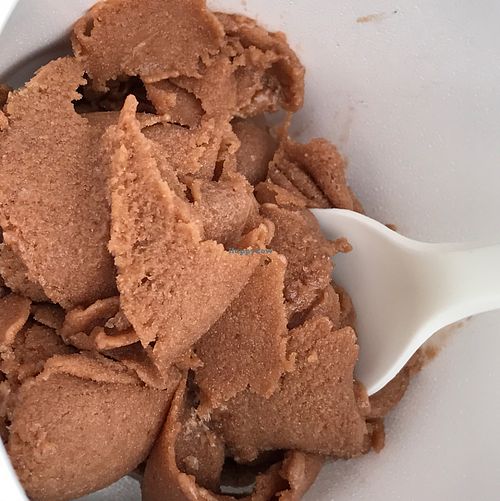 chocolate banana sorbet at Vegansky in Dortmund