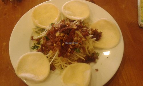 Papaya Salad at Phuong Mai Vegetarian Restaurant in Ho Chi Minh City