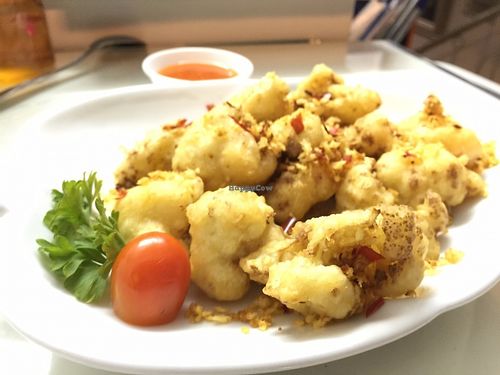 Fried Mushroom at Phuong Mai Vegetarian Restaurant in Ho Chi Minh City