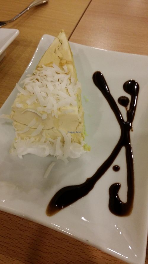 cake at Veggie Frenz Vegan Cafe in Penang