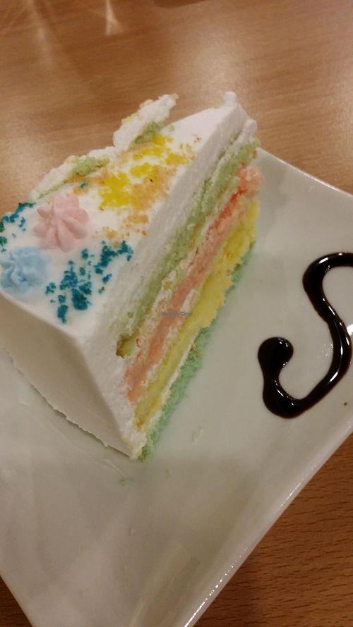 cake at Veggie Frenz Vegan Cafe in Penang