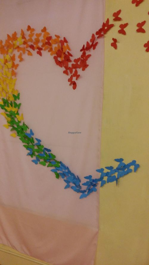 deco at Veggie Frenz Vegan Cafe in Penang