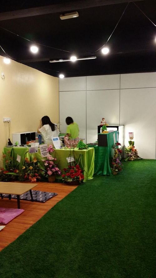 deco at Veggie Frenz Vegan Cafe in Penang