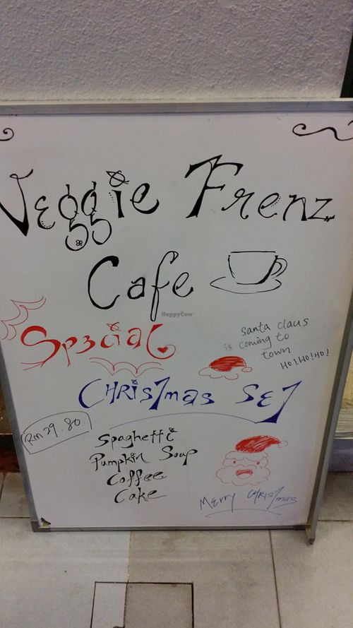 deco at Veggie Frenz Vegan Cafe in Penang