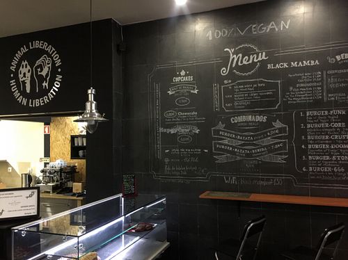 black mamba at Black Mamba Burgers and Records in Porto