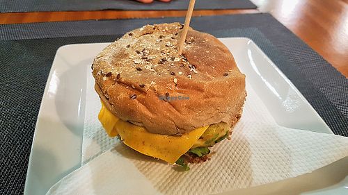 666 burger at Black Mamba Burgers and Records in Porto