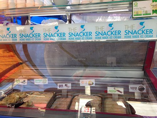 the snacker ice cream  at The Snacker in Phnom Penh