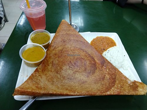 Dosa at Ananda Bhavan - Syed Alwi Rd in Central Singapore