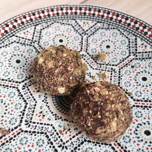 dessert at Sir Hummus in Amsterdam