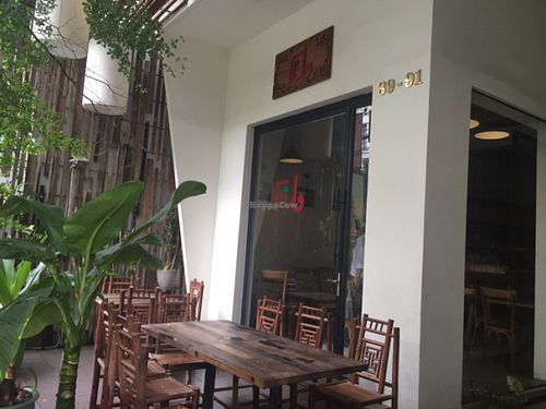 outdoor seating at Tib Restaurant - Phan Ke Binh in Ho Chi Minh City