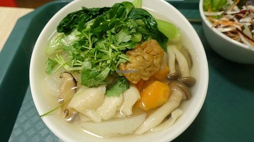 mee hoon kway at Kampung Senang EcoHarmony Cafe 轻安地球村 in Central Singapore