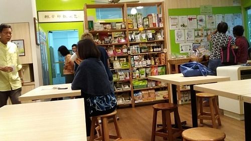 veggie goodies at Kampung Senang EcoHarmony Cafe 轻安地球村 in Central Singapore