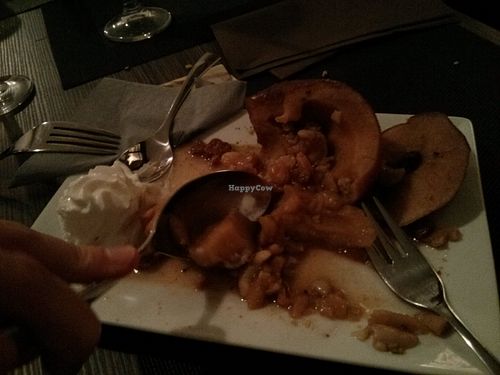 great apple dessert at Tara Indian Dhaba in Weimar