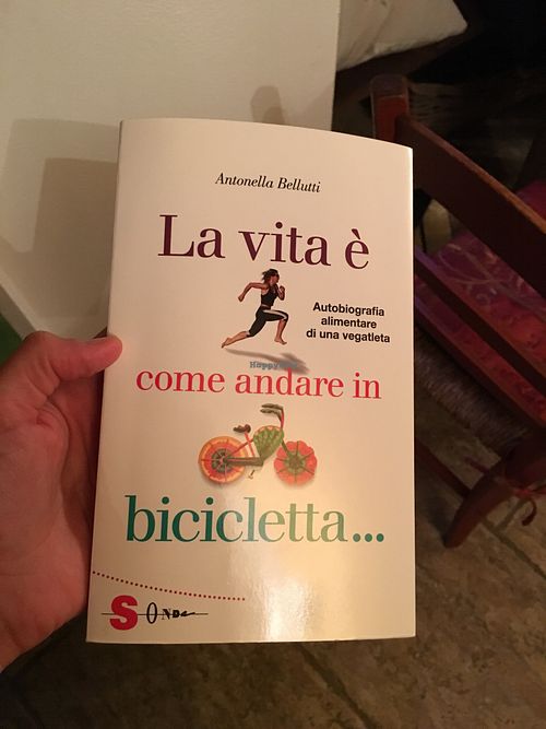 The owner’s book  at Locanda Itinerande in San Lorenzo Dorsino