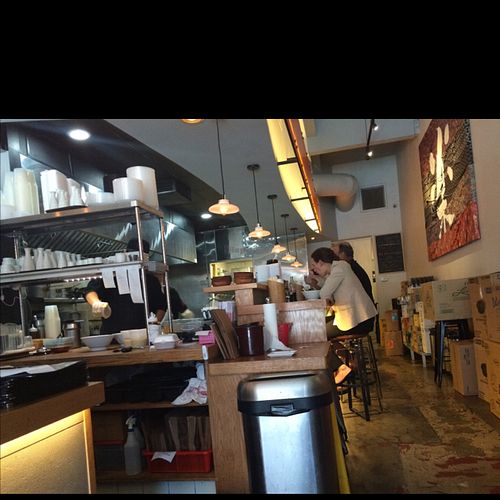 the back kitchen  at Tajima Ramen - Hillcrest in San Diego