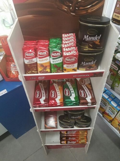 Vegan candy at Go Vegan in Montevideo