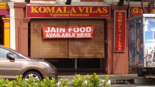 Jain food! at Komala Vilas - Race Course in Central Singapore