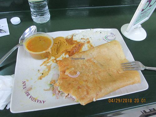 Large Onion Dosi at Ananda Bhavan - Buffalo Rd in Central Singapore