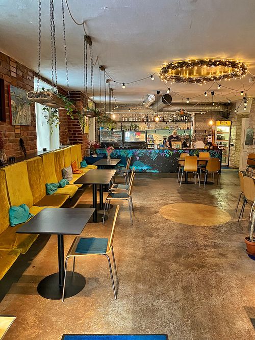 Inside at Vegan Inspiratsioon in Tallinn