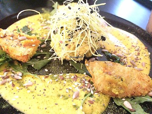 celery nuggets at Vegan Inspiratsioon in Tallinn