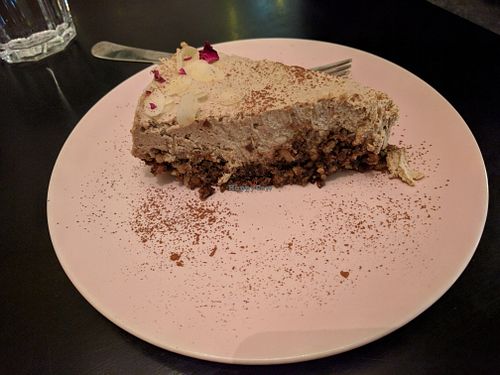 Cake at Vegan Inspiratsioon in Tallinn