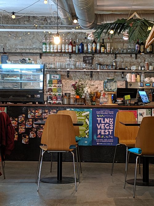 interior at Vegan Inspiratsioon in Tallinn