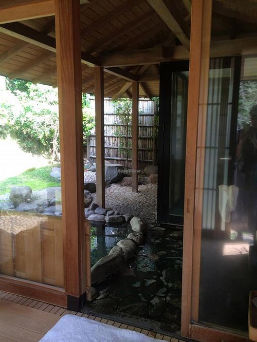 Private onsen (available for reservation) at Gora Kadan in Hakone
