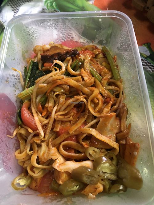 Mee goren at Kiat Lim Vegetarian Food 吉林素食 in Northeast Singapore