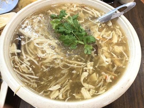 Sharks fin large at Kiat Lim Vegetarian Food 吉林素食 in Northeast Singapore