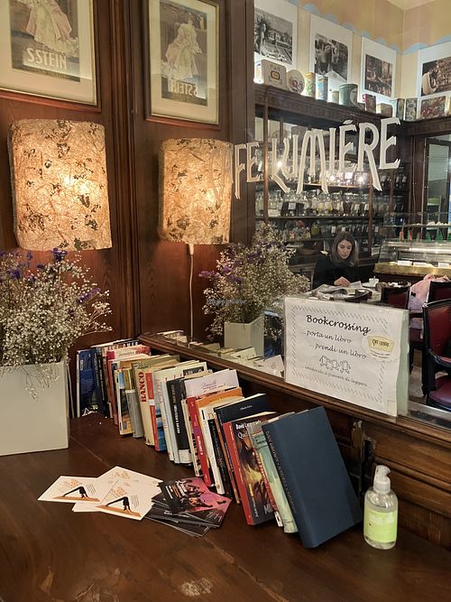   at Cafe Lumiere in Turin