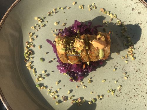 Rosti di verdure at Romeow Cat Bistrot in Rome