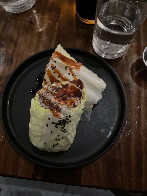 Nutty Buddy Wrap  at Beyond Sushi in New York City