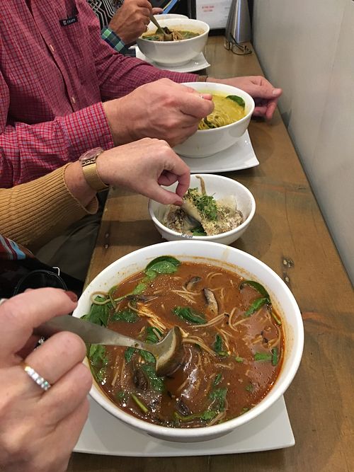 Soups at Beyond Sushi in New York City