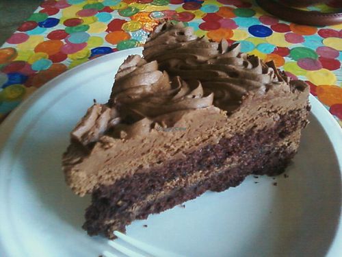 Chocolate Cake! at Govinda's Cafe in Atlanta