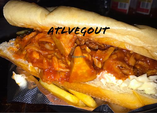 Bbq sub at Govinda's Cafe in Atlanta