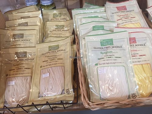 vegan and gluten free noodles at Kitsch et Bio in Nagoya