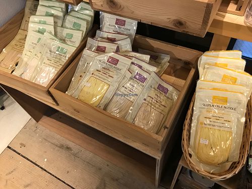Gluten free pasta at Kitsch et Bio in Nagoya