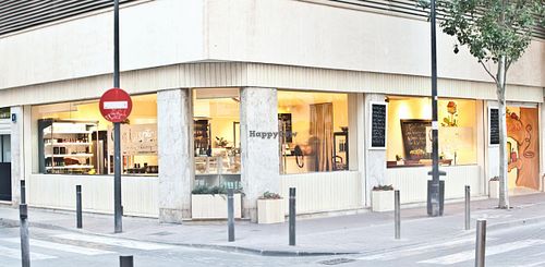 Outside of our restaurant at Cositasricas in Ibiza