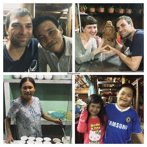 Phở family! at Thien Nghia in Hoi An