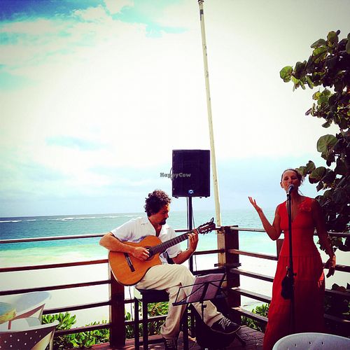 live music at Mezzanine in Tulum