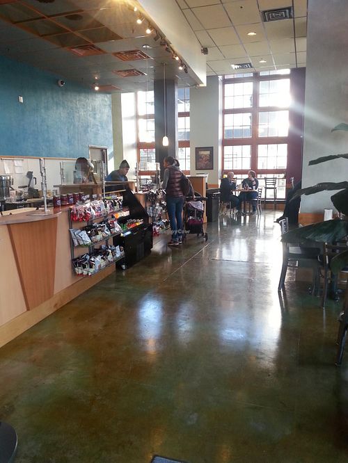 Inside the deli at Urban Green Vege-Terranean Deli in Portland