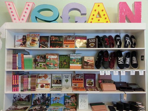 Vegan Books at Vegan Grocery Store in Fitzroy