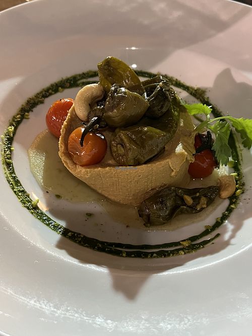 Cashew Hummus  at La Isleta de La Vina in Cadiz
