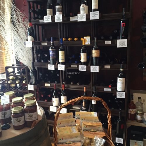 wine, homemade salsas, pasta at River Valley Farmer's Table in Chicago