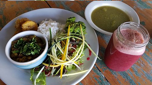 Set meal of the day at Chana Plant Based in Medellin