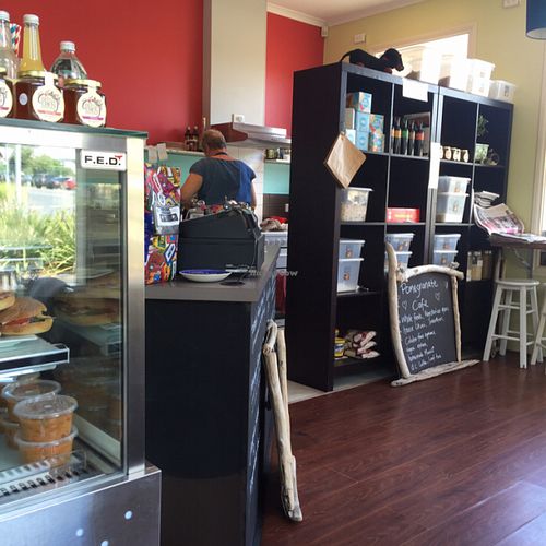 pomegranate cafe at Pomegranate in Queenscliff