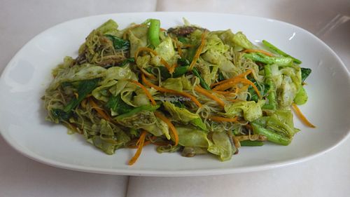 Basil Bee Hoon at Nature's Harvest Cafe in Central Singapore